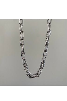 گردنبند جواهر طوسی زنانه برنجی gaila design - کد 929635907