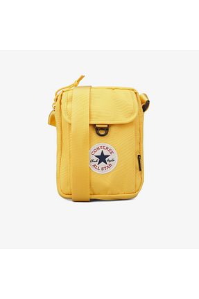 کیف دوشی زرد زنانه پارچه ای Converse - کد 929644171