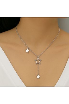 گردنبند جواهر متالیک زنانه monalisatoka - کد 929635681