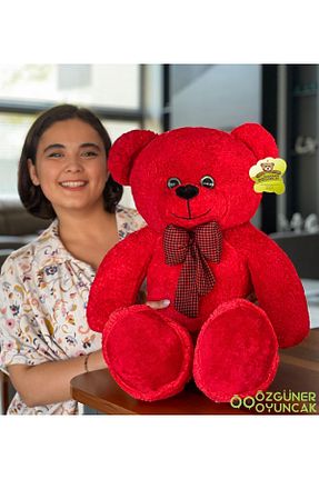 اسباب بازی مخملی قرمز بچه گانه 90 cm NİLOŞUM - کد 470966653