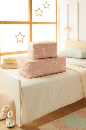 خورجین صورتی پنبه ای Ocean Home Textile - کد 930006206