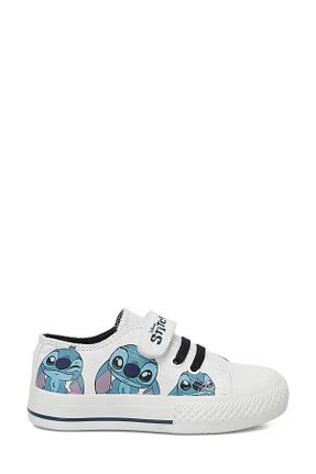 کفش اسنیکر سفید بچه گانه بند دار Stitch - کد 924505468