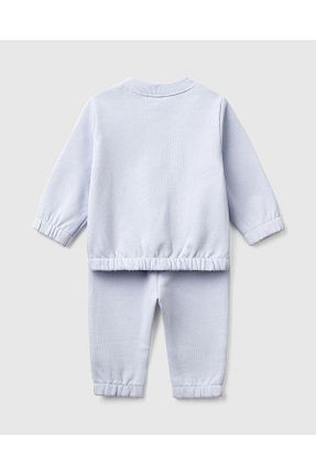 ست نوزادی آبی بچه گانه پنبه ای United Colors of Benetton - کد 929698327