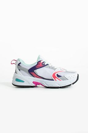 کفش اسنیکر صورتی زنانه بند دار DUXAL SHOES - کد 929663201