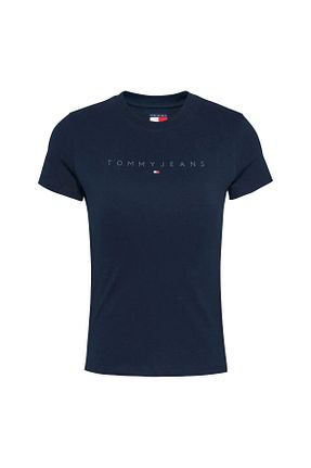 تیشرت آبی زنانه رگولار Tommy Jeans - کد 905277774