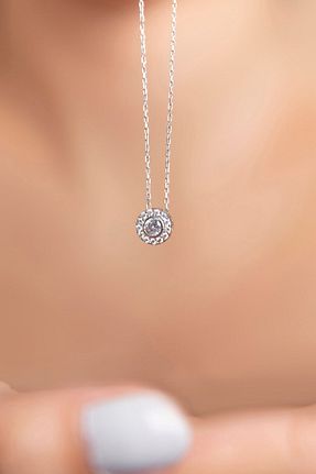 گردنبند نقره زنانه 925 عیار Elika Silver - کد 31809443