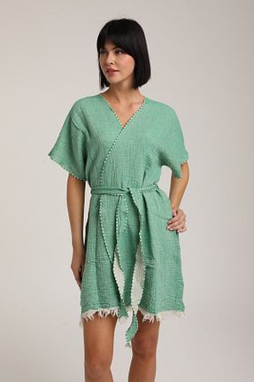 رویه بیکینی سبز زنانه %100 پنبه LifeForModa - کد 929679710