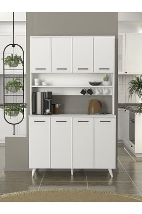 کابینت چند منظوره سفید Suntalam Dorpek - کد 929707007