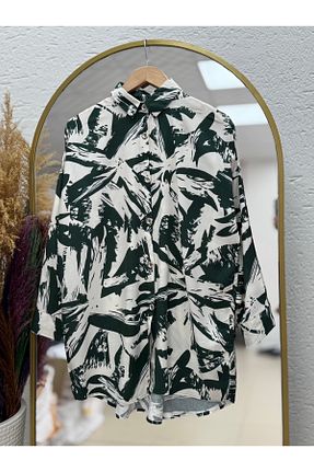 پیراهن حجاب سبز اورسایز Ebrar Store - کد 929690442
