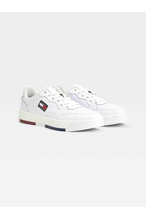 کفش اسنیکر سفید مردانه بند دار Tommy Hilfiger - کد 217541365