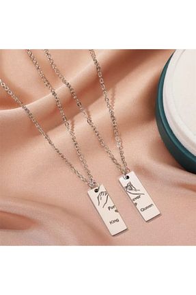 گردنبند نقره طلائی زنانه 925 عیار GUS Silver - کد 929683053
