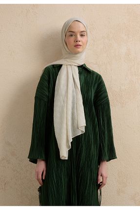 شال بژ زنانه پلی استر Fresh - کد 929695412