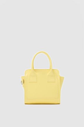 کیف پستچی زرد زنانه چرم خالص Shule Bags - کد 929749233