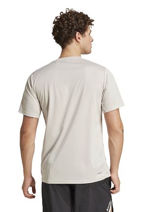 تیشرت طوسی مردانه یقه دوچرخه adidas - کد 898190931
