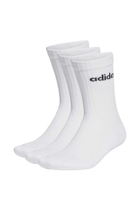 جوراب اسپرت سفید زنانه پنبه ای adidas - کد 789838943