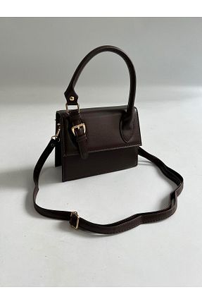 کیف دوشی قهوه ای زنانه چرم مصنوعی Mia Collection - کد 929715403