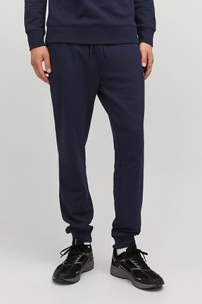 شلوار سرمه ای مردانه پارچه Jack & Jones - کد 899668475