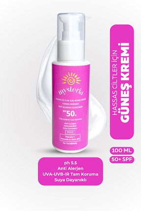 کرم ضد آفتاب صورت SPF 50 + mysteria - کد 925832094
