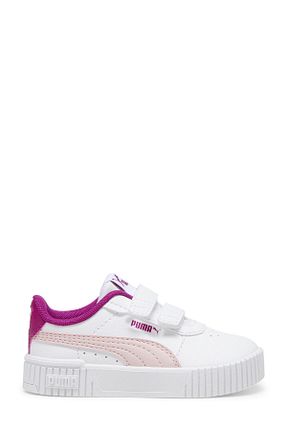 کفش اسنیکر سفید بچه گانه چسبی Puma - کد 899800223