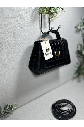 کیف دوشی مشکی زنانه SİNİSA BAG - کد 929729317