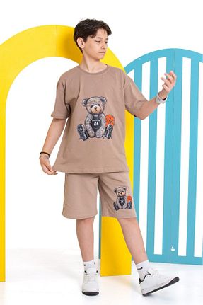 ست بالاتنه و پائین تنه بژ مردانه بافتنی tunays shopping - کد 929729305