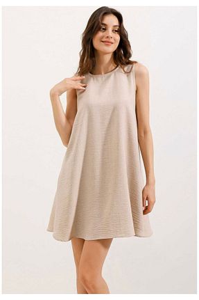 لباس بژ زنانه بافتنی FND - کد 929738000