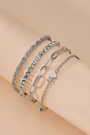 دستبند جواهر رنگی زنانه زیرکن PREGIO - کد 929742942