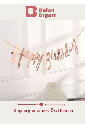 نوشته های جشن تولد متالیک BALON DİYARI - کد 899705712