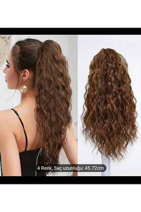 کلاه گیس قهوه ای Handmade - کد 929754506