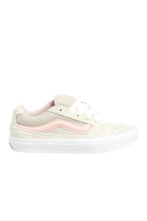 کفش اسنیکر بژ زنانه بند دار Vans - کد 894030038