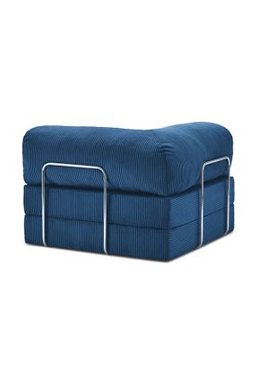 کاناپه آبی مخمل Dekoro - کد 929781797