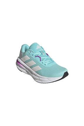 کفش اسنیکر فیروزه ای زنانه بند دار adidas - کد 887260763