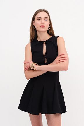 لباس مشکی زنانه بافتنی Addax - کد 929801110