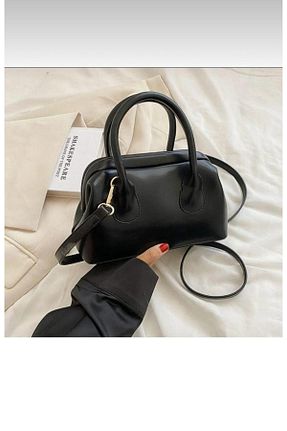 کیف دوشی مشکی زنانه چرم مصنوعی HONEY BAG - کد 929842768
