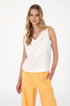 بلوز نباتی زنانه ساده U.S. Polo Assn. - کد 929847781