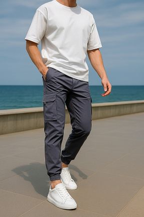 شلوار سفید مردانه بافتنی Pobudo - کد 929865463