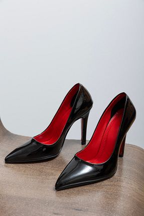 کفش استایلیتو مشکی پاشنه نازک wolk shoes - کد 929867236