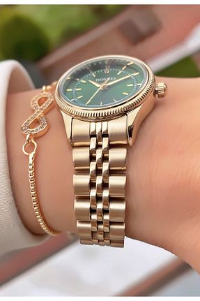 ساعت مچی طلائی زنانه 36-40 میلی متر Homies - کد 346603408