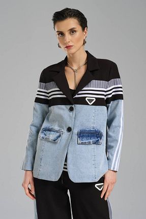 کت مشکی زنانه Blazer tw3 - کد 929877999