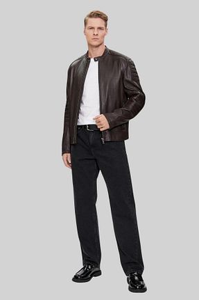 کت قهوه ای مردانه رگولار BOSS - کد 929877246