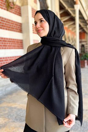 شال مشکی زنانه پلی استر Pierre Cardin - کد 929879532