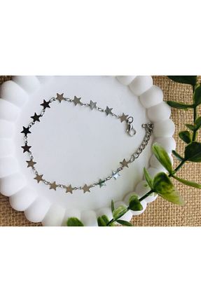 خلخال جواهر طوسی زنانه استیل (فولاد) Luba - کد 929874270