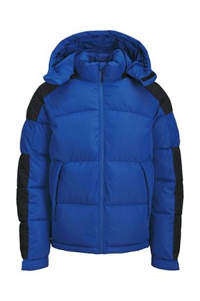 کاپشن آبی مردانه پلی استر Jack & Jones - کد 929875920
