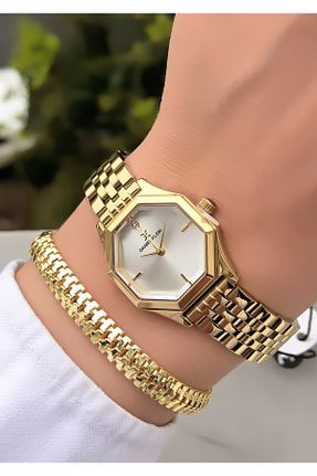 ساعت مچی طلائی زنانه 20-25 میلی متر Daniel Klein - کد 873827821
