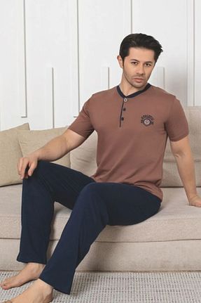 ست لباس راحتی رنگی مردانه ساده Farya Home - کد 929880167