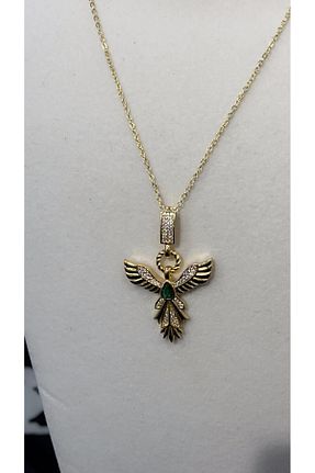گردنبند استیل ( فولاد ) زرد زنانه استیل (فولاد) Store - کد 903795339