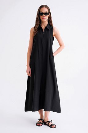 لباس مشکی زنانه بافتنی Mixray - کد 929889085