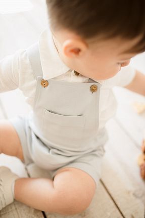 سرهمی آبی بچه گانه بند دار Kuarks - کد 929885796
