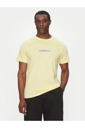تیشرت اسپرت زرد مردانه رگولار Quiksilver - کد 928634065
