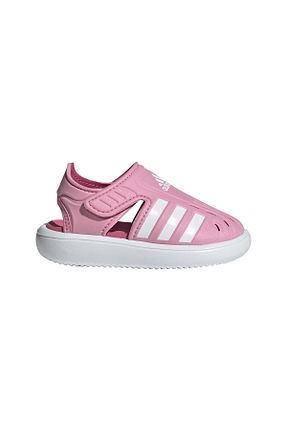صندل صورتی بچه گانه پاشنه تخت adidas - کد 772267691